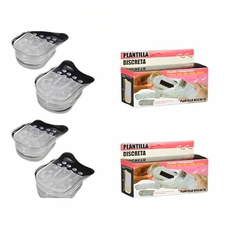 OEM - Plantilla discreta.  Talonera x niveles  aumento de altura.
