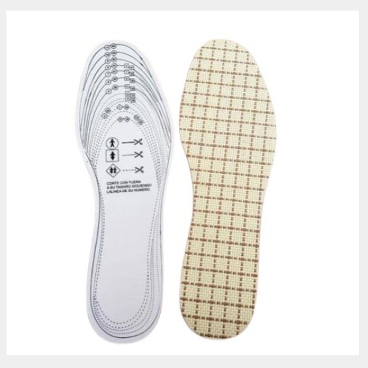 OEM - Plantillas antibacterianas.   Surtidos en colores.