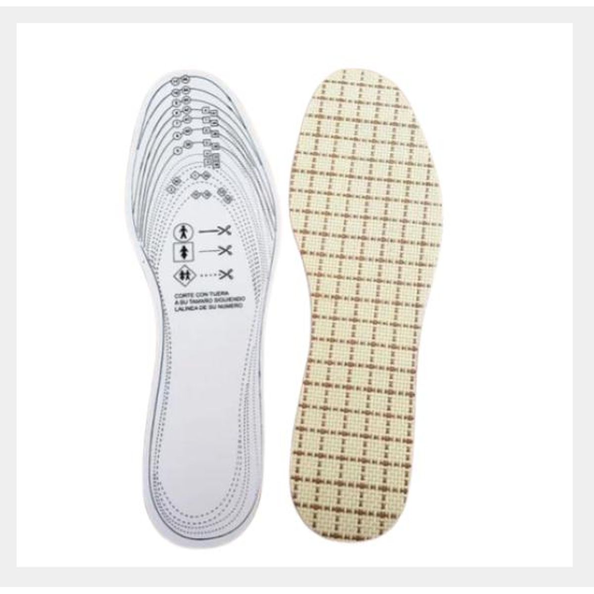 OEM - Plantillas antibacterianas.   Surtidos en colores.