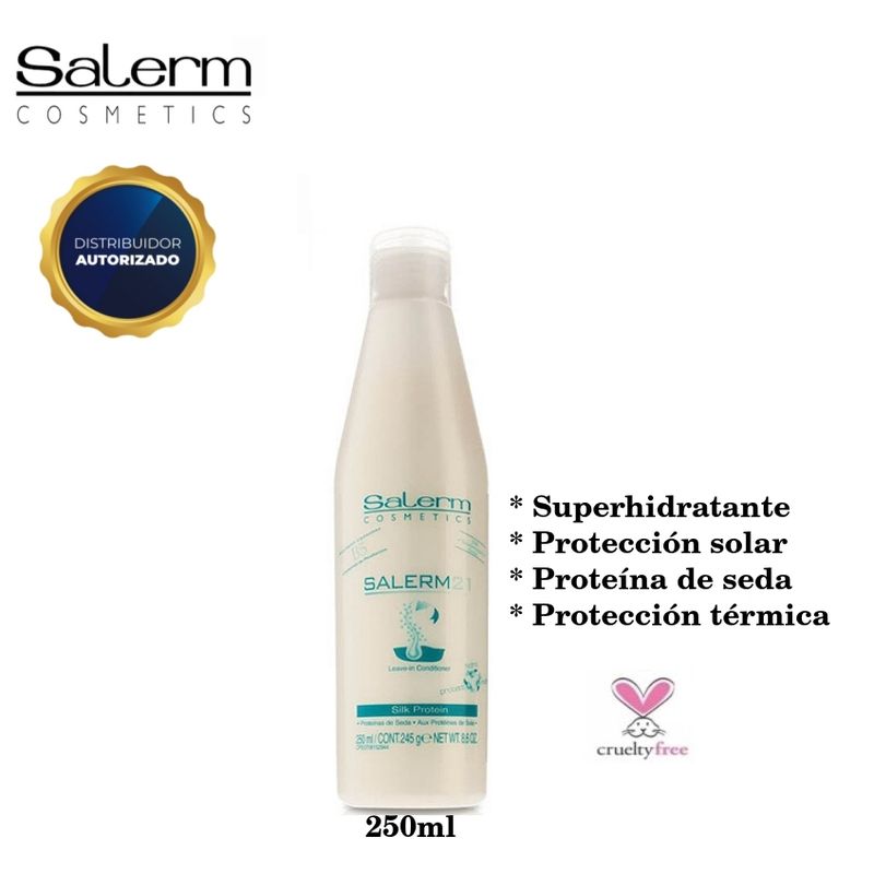 GENERICO - Salerm 21 Crema Hidratante Proteina De Seda 250ml, Cuidado Capilar..-
