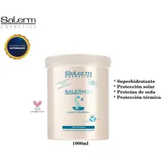 GENERICO - Salerm 21 Crema Hidratante Proteina De Seda 1000ml, Cuidado Capilar.
