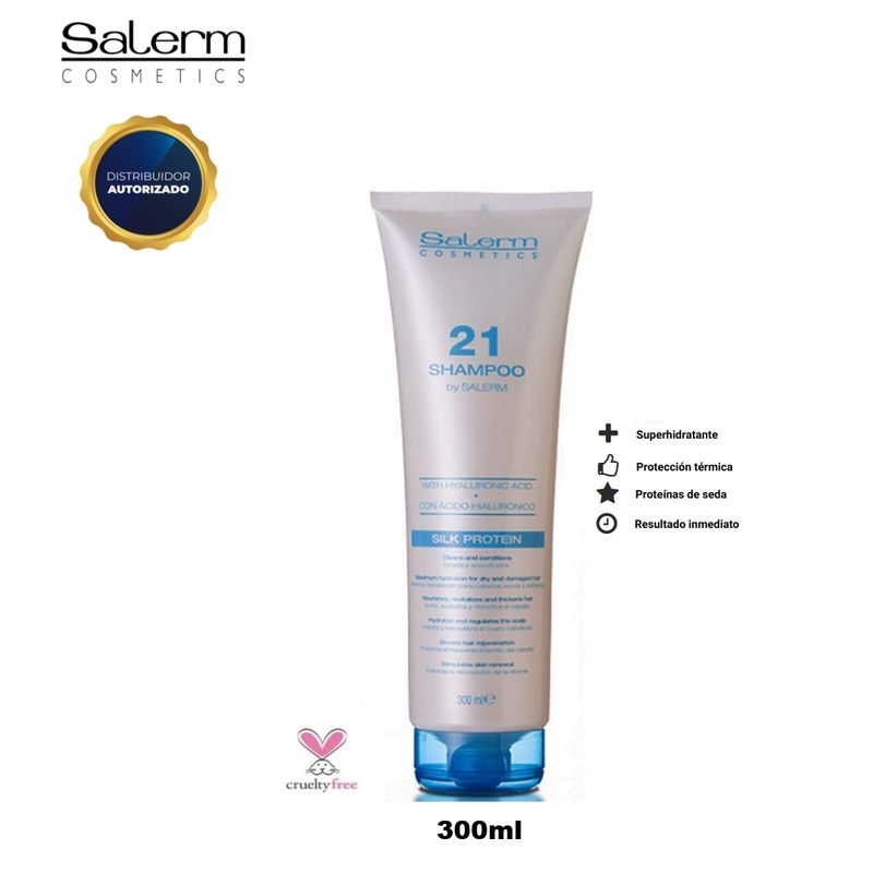 GENERICO - Shampoo Salerm 21 300ml Salerm Cosmetics, Cuidado Capilar.