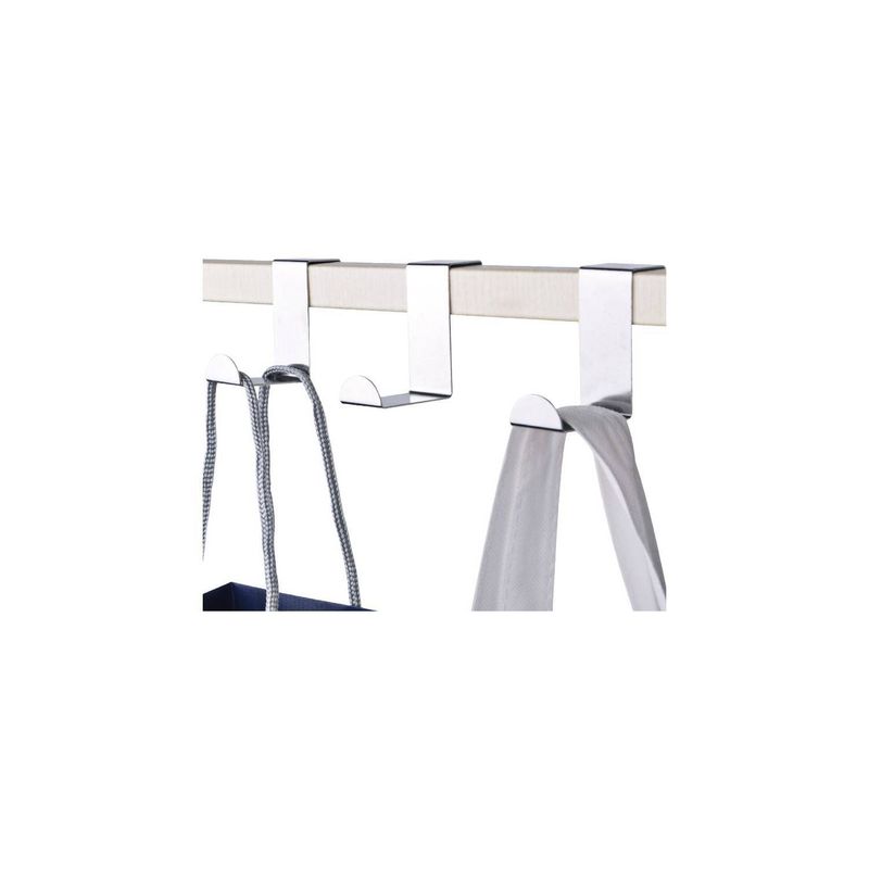 U BUY - Pack 20 Ganchos De Puerta De Acero Inoxidable Ganchos D