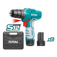 TOTAL TOOLS - TALADRO INALAMBRICO LITIO-ION 10MM 12V TOTAL Tdli12325