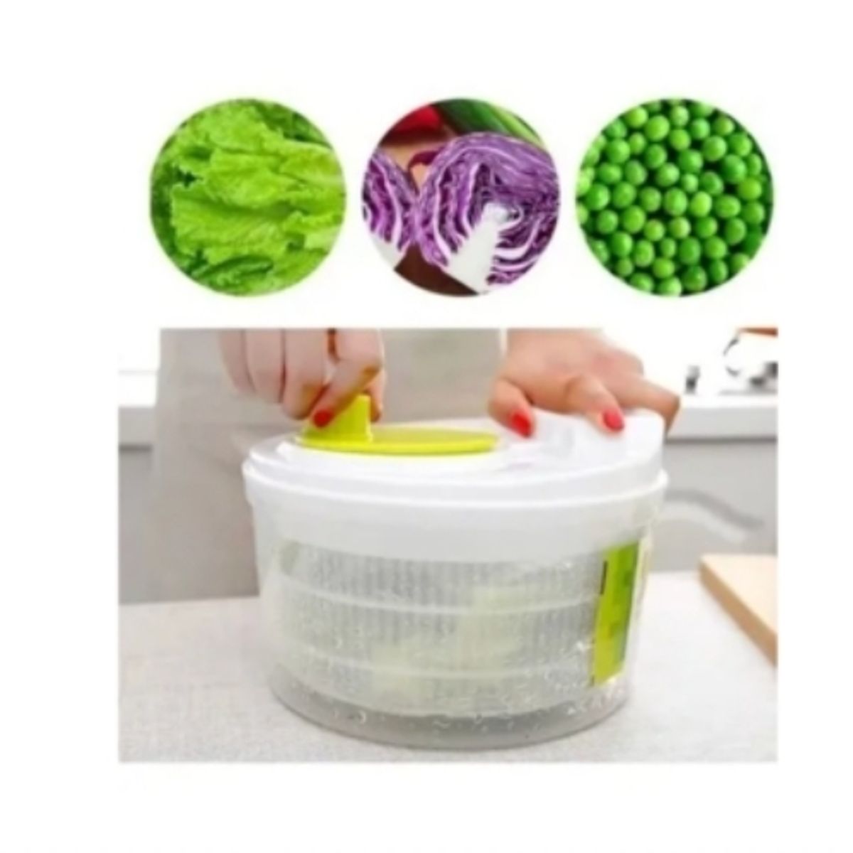 U BUY - Centrifuga Secadora De Verduras Lechuga Frutas