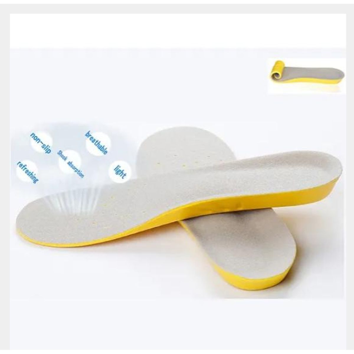 OEM - Plantillas goma eva latex.  Con aumento y absorvente.