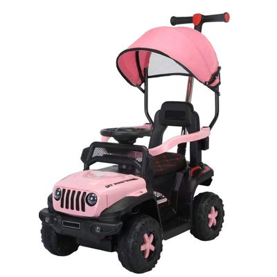 Imagen 2 del producto Carro Empuje a Batería RC y Bluetooth 2 motores Rosado