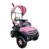 Jeep Mercedes Empuje a Batería RC y Bluetooth 2 motores Rs