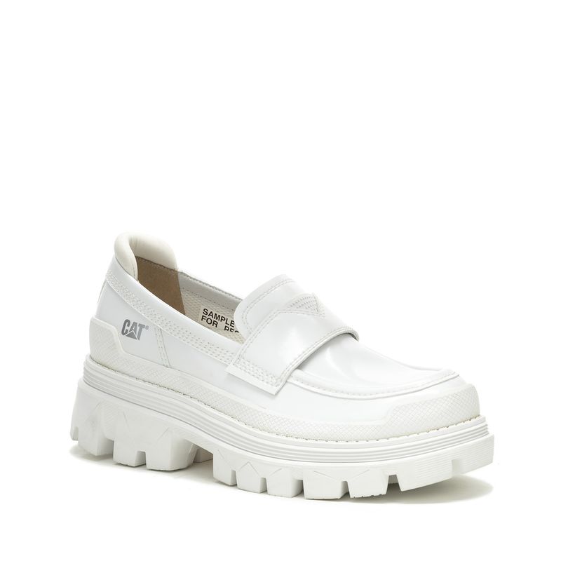 CAT - Zapato Hardwear Loafer Blanco Mujer CAT