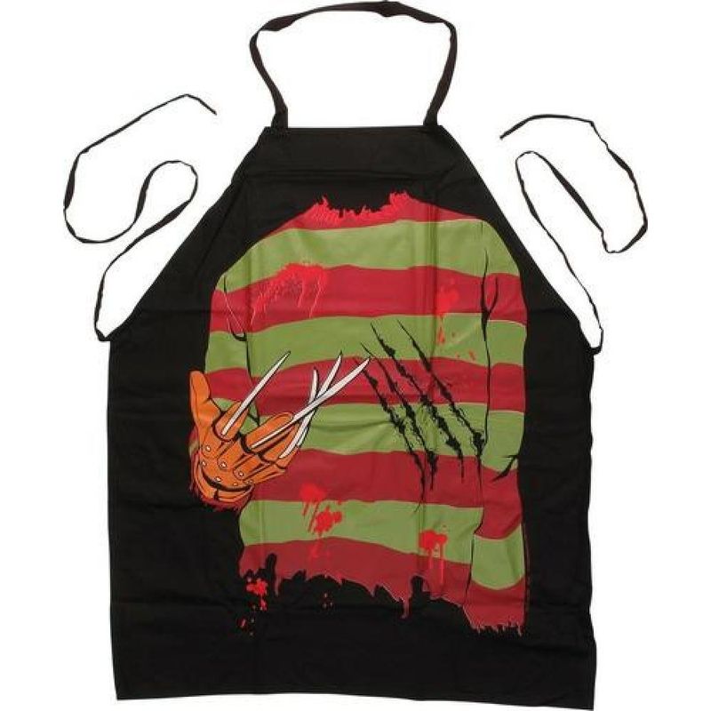GENERICO - Delantal Cocina Nightmare On Elm Street Freddy Krueger - Negro