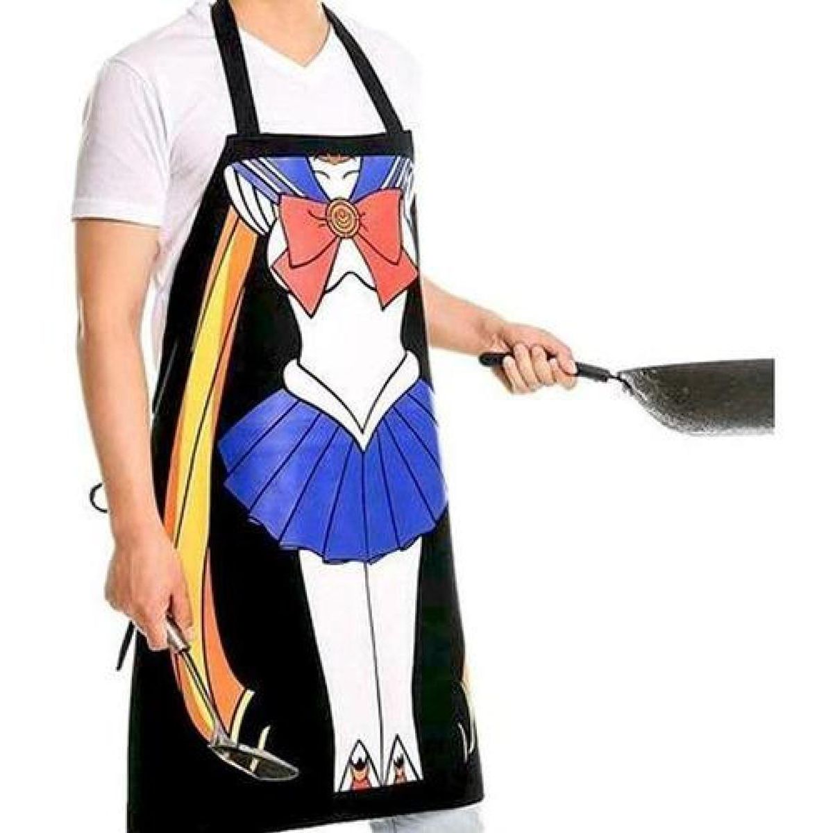 GENERICO - Delantal de cocina Sailor moon Serena Tsukino