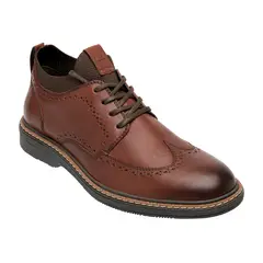FLEXI - Zapato Hombre Cuero Okan Café
