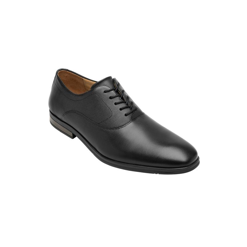 FLEXI - Zapato Hombre Cuero Crypto Negro Flexi