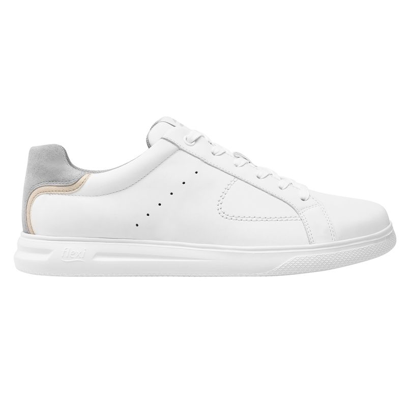 FLEXI - Zapatilla Hombre Griezman Blanco Flexi
