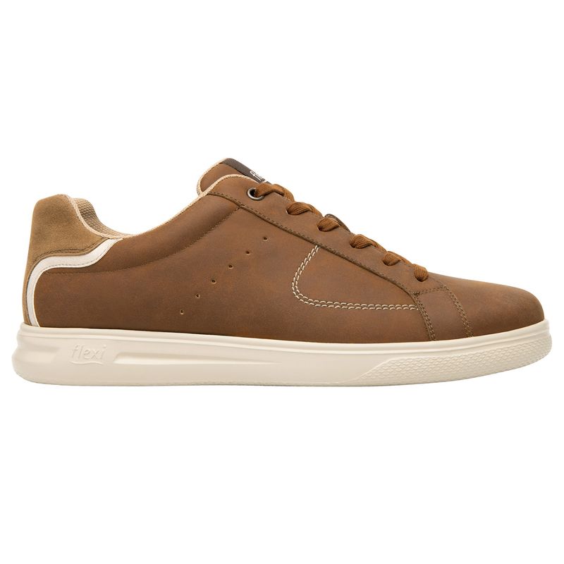 FLEXI - Zapatilla Hombre Griezman Café Flexi