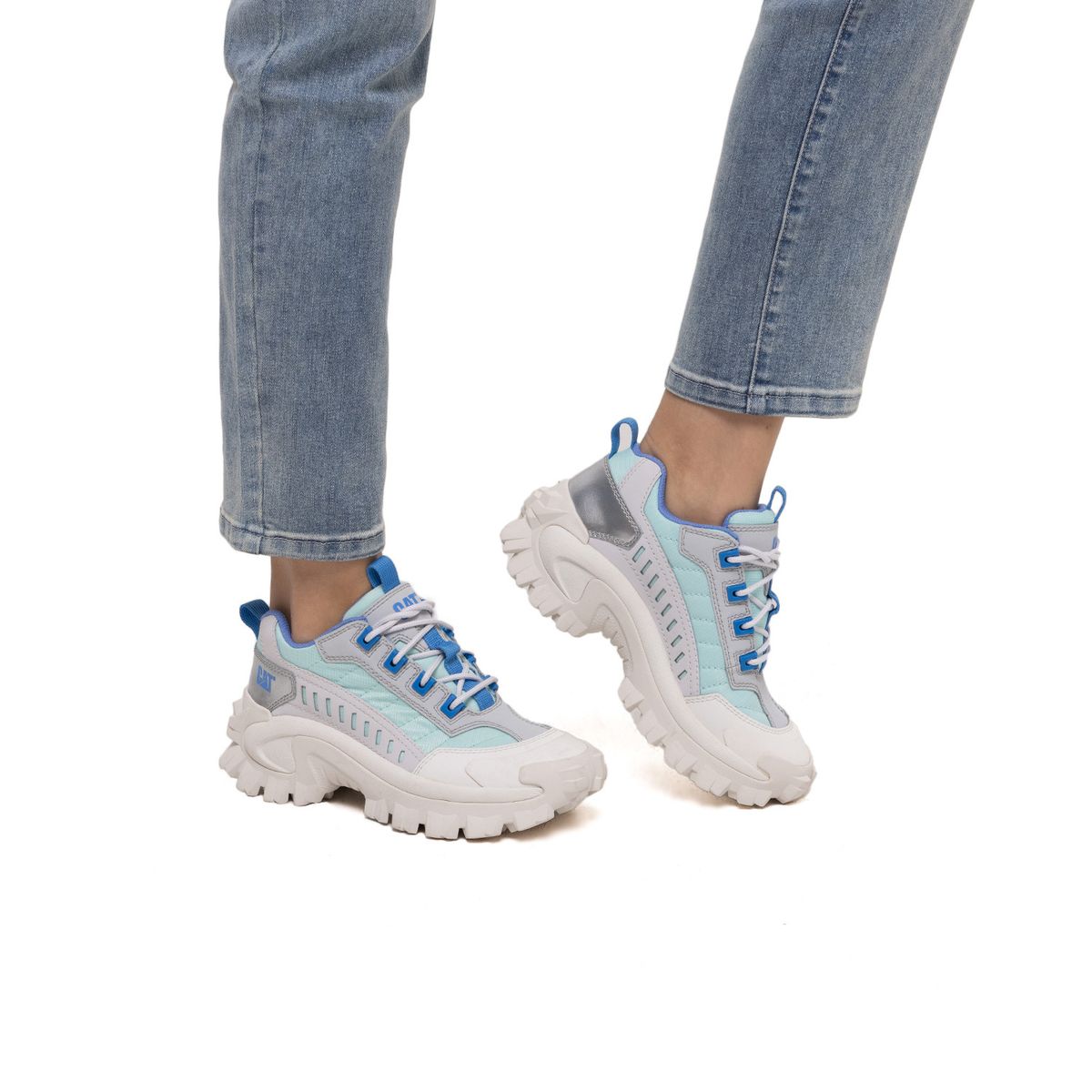 CAT - Zapatilla Intruder Gris Mujer CAT