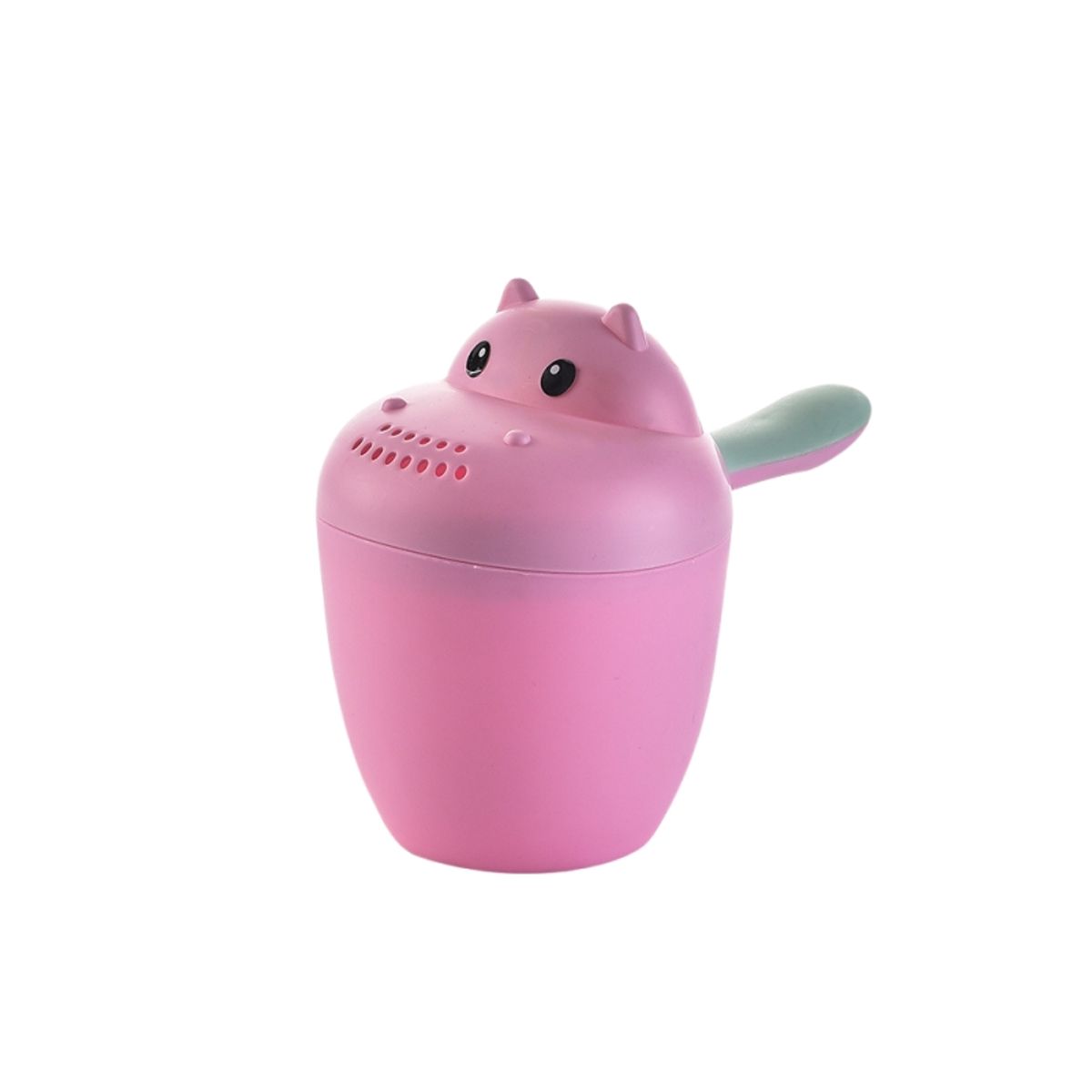 BABYLUNA - Juego de Regadera para el Baño Bebé y Niños HIPPO Rosado