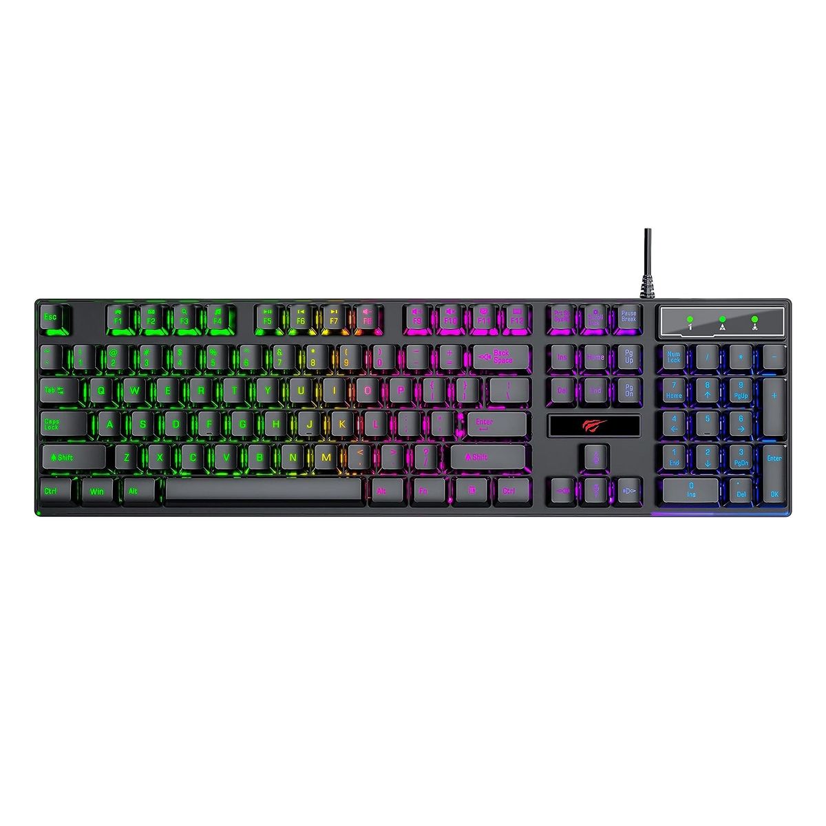 NJOY TECH - Teclado Gamer Njoytech con Retroiluminación RGB