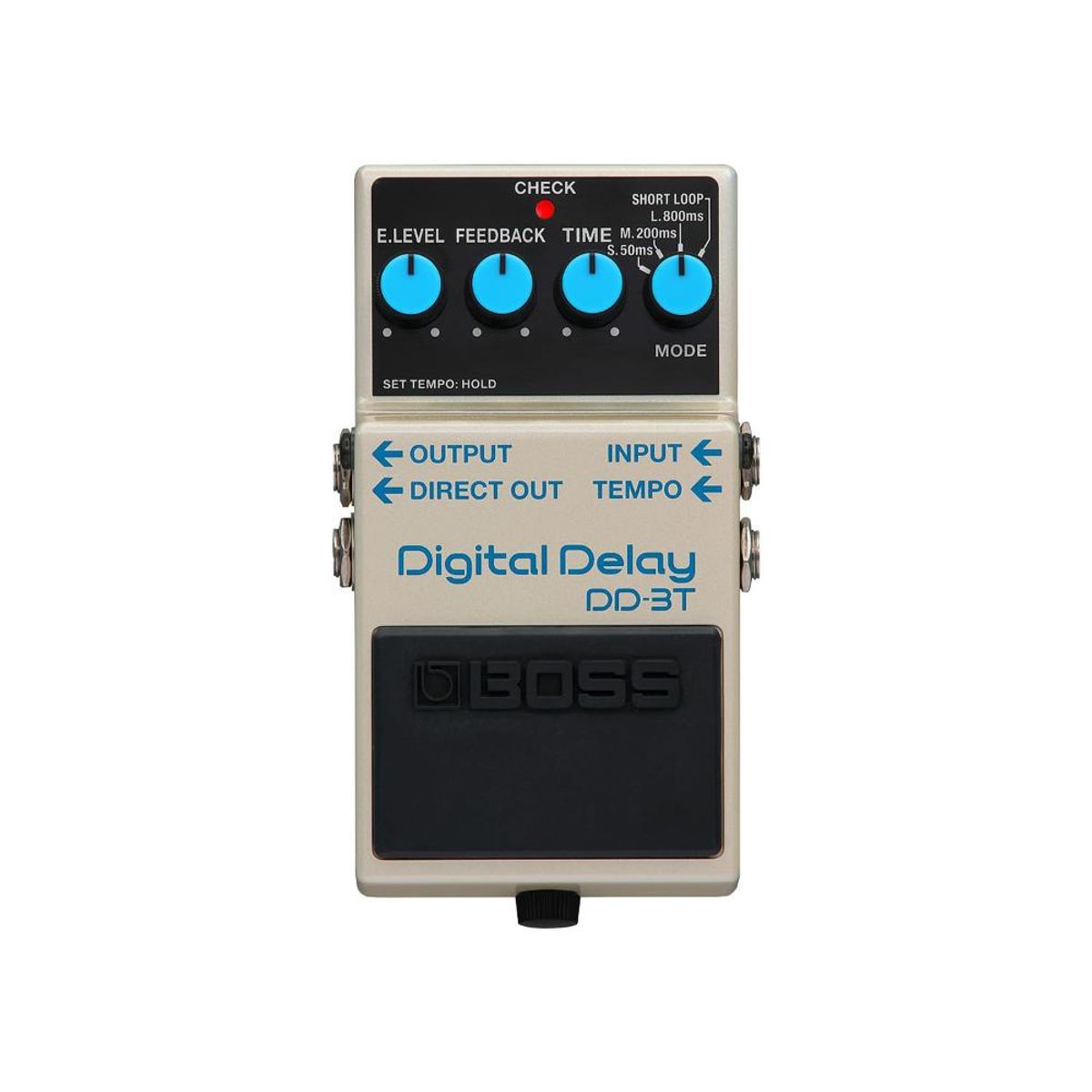 BOSS - DD-3T DIGITAL DELAY PEDAL EFECTO TAP TEMPO BOSS