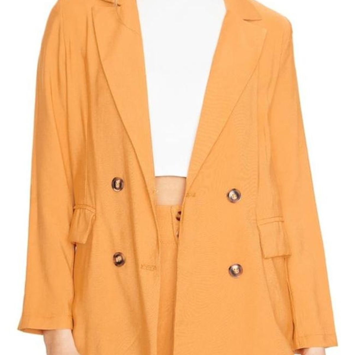 JACINTA TIENDA - Blazer Laura II naranjo Jacinta Tienda