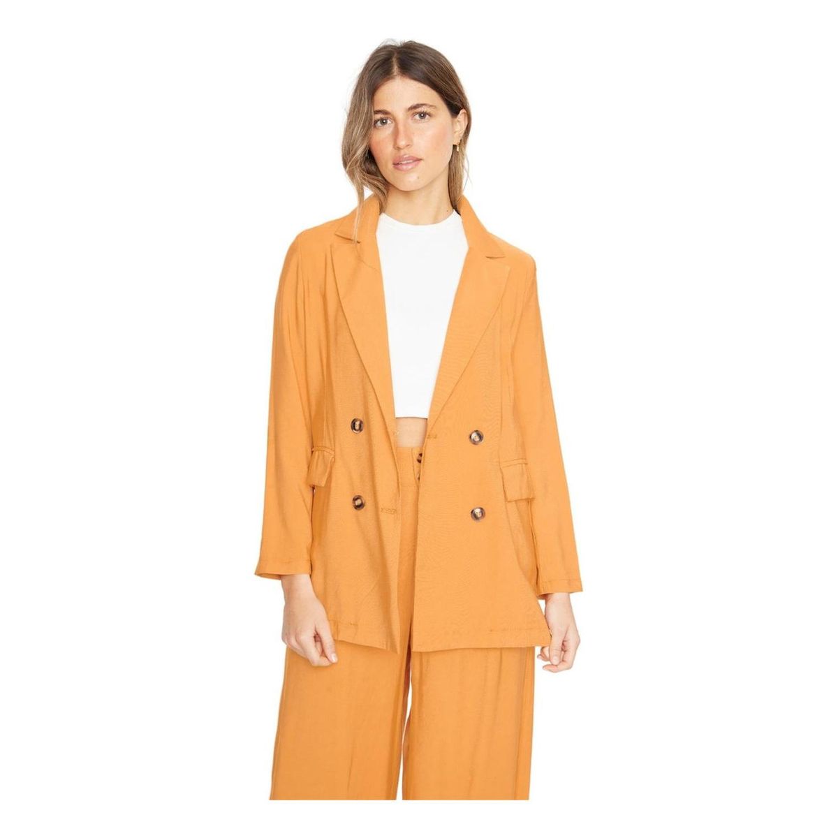 JACINTA TIENDA - Blazer Laura II naranjo Jacinta Tienda