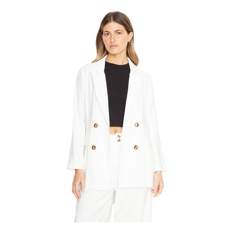 JACINTA TIENDA - Blazer Laura II blanco Jacinta Tienda.