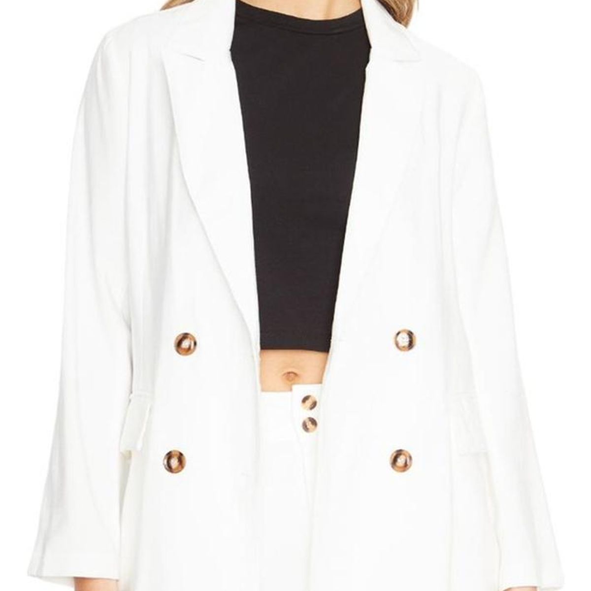 JACINTA TIENDA - Blazer Laura II blanco Jacinta Tienda