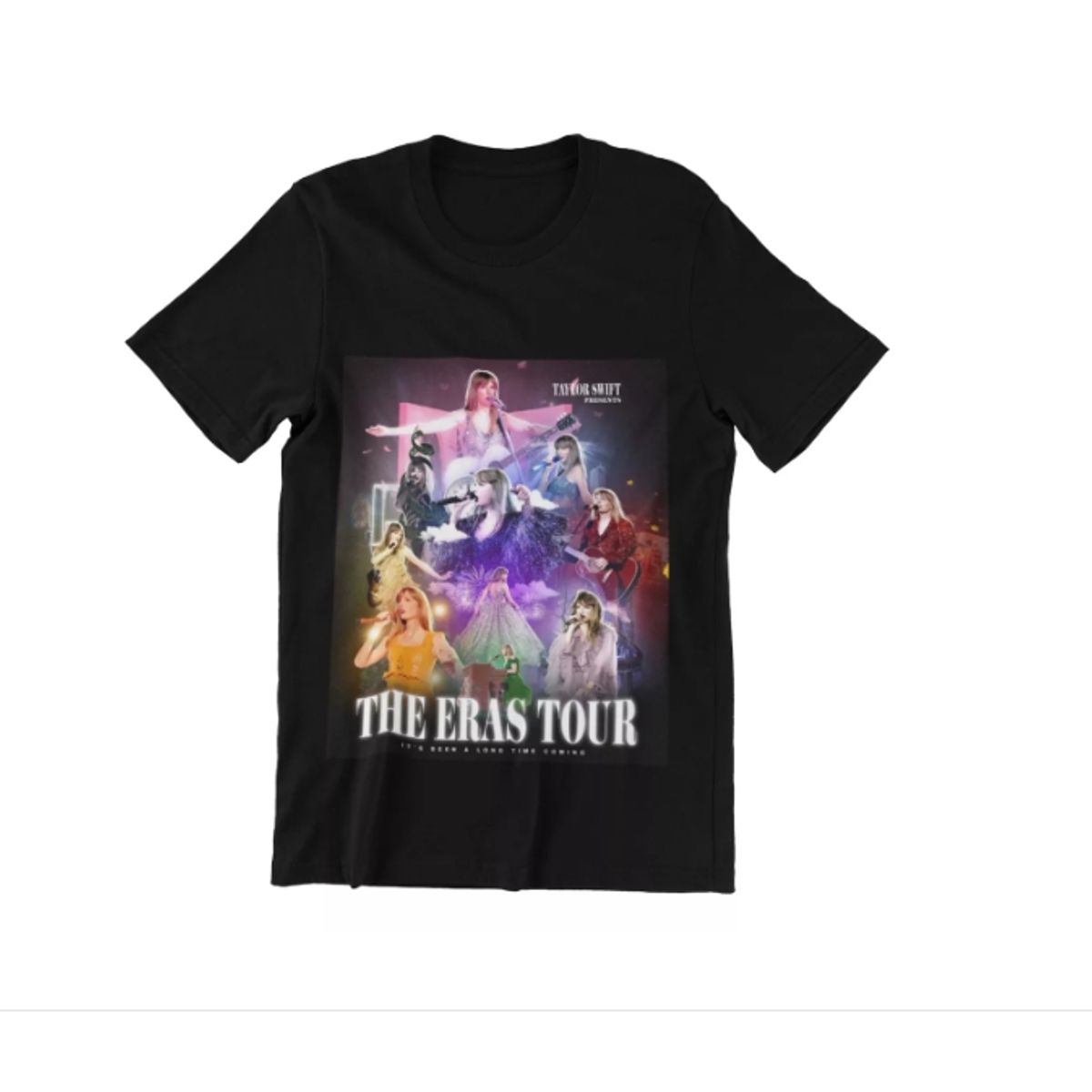 GENERICO - Polera Unisex Taylor Swift Eras Long Time Estampado