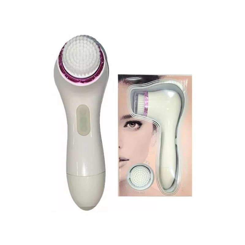IMPORTCLICK - Cepillo Limpieza Exfoliante Facial Eléctrico Impermeable - Rosa