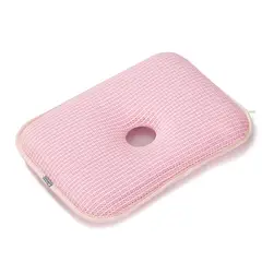BABYLUNA - Cojín Cabeza Plana para Bebé con Espuma de memoria Rosado