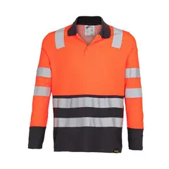 T-WORLD - Polera Polo Alta Visibilidad Bicolor