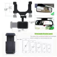 GENERICO - Soporte para Espejo Retrovisor de Auto