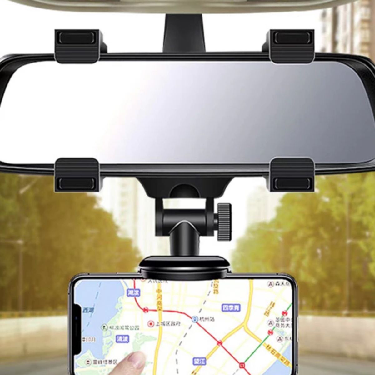 GENERICO - Soporte para Espejo Retrovisor de Auto