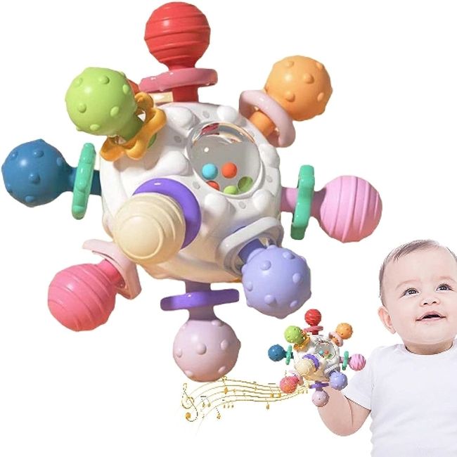 GENERICO - Juguete Sonajeros Mordedor Estimulación Temprana Para Bebé