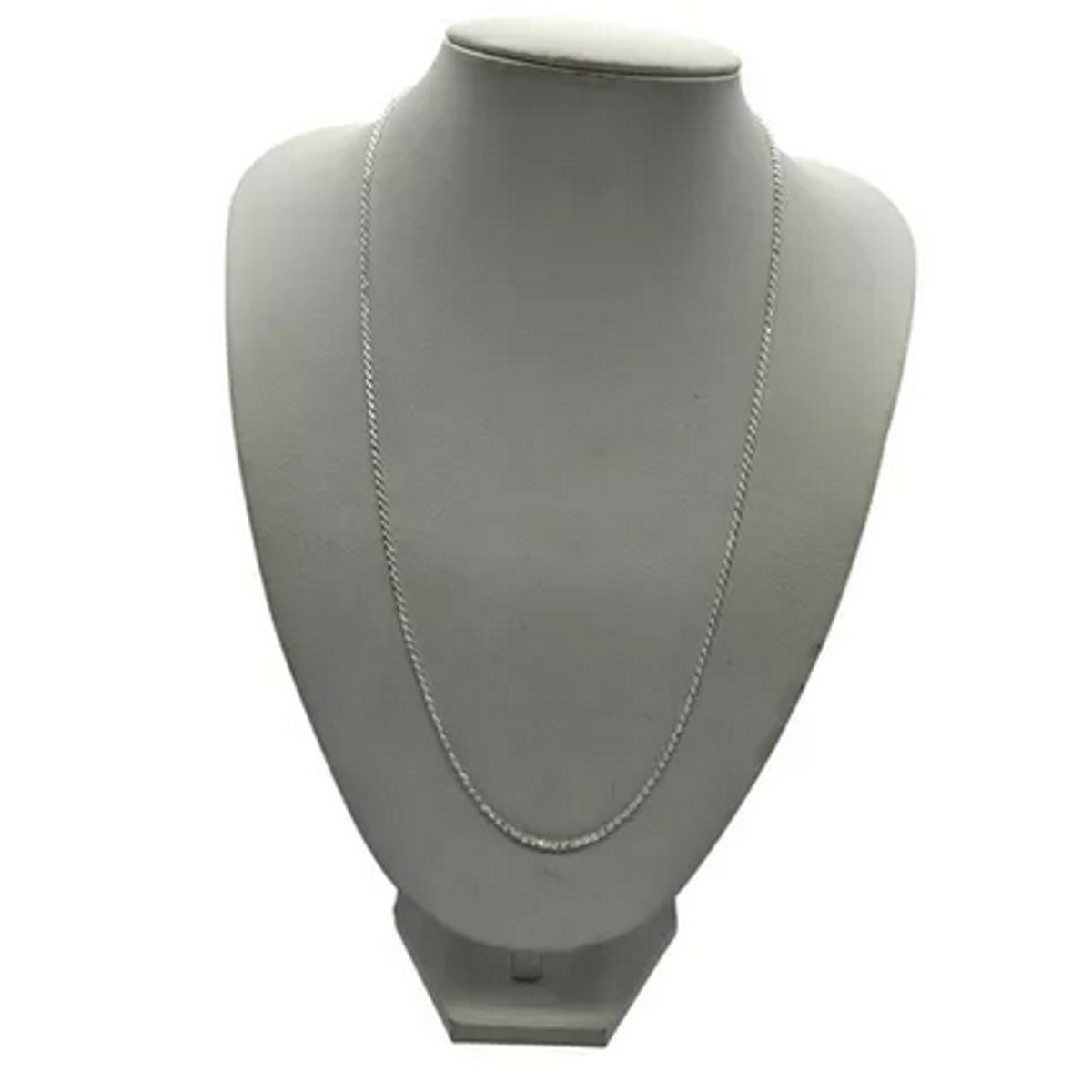 GENERICO - Cadena Turbillon Plata Italiana 925 - 60 Cm Collar Hombre