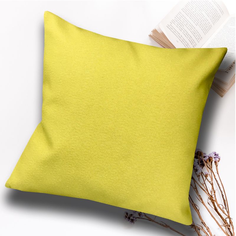 LIVING MARKET - Cojín amarillo 45x45 cm Living Market