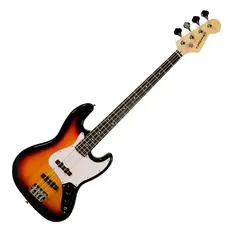 FREEMAN - Bajo Eléctrico E81 Jazz Bass - 3-Tone Sunburst