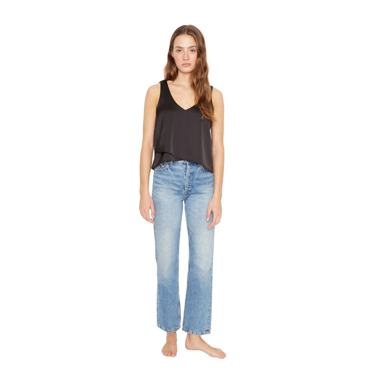 JACINTA TIENDA - Polera Sara sin mangas III negra Jacinta Tienda