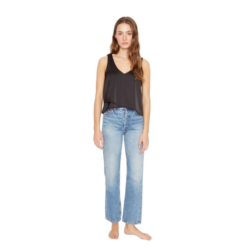 JACINTA TIENDA - Polera Sara sin mangas III negra Jacinta Tienda