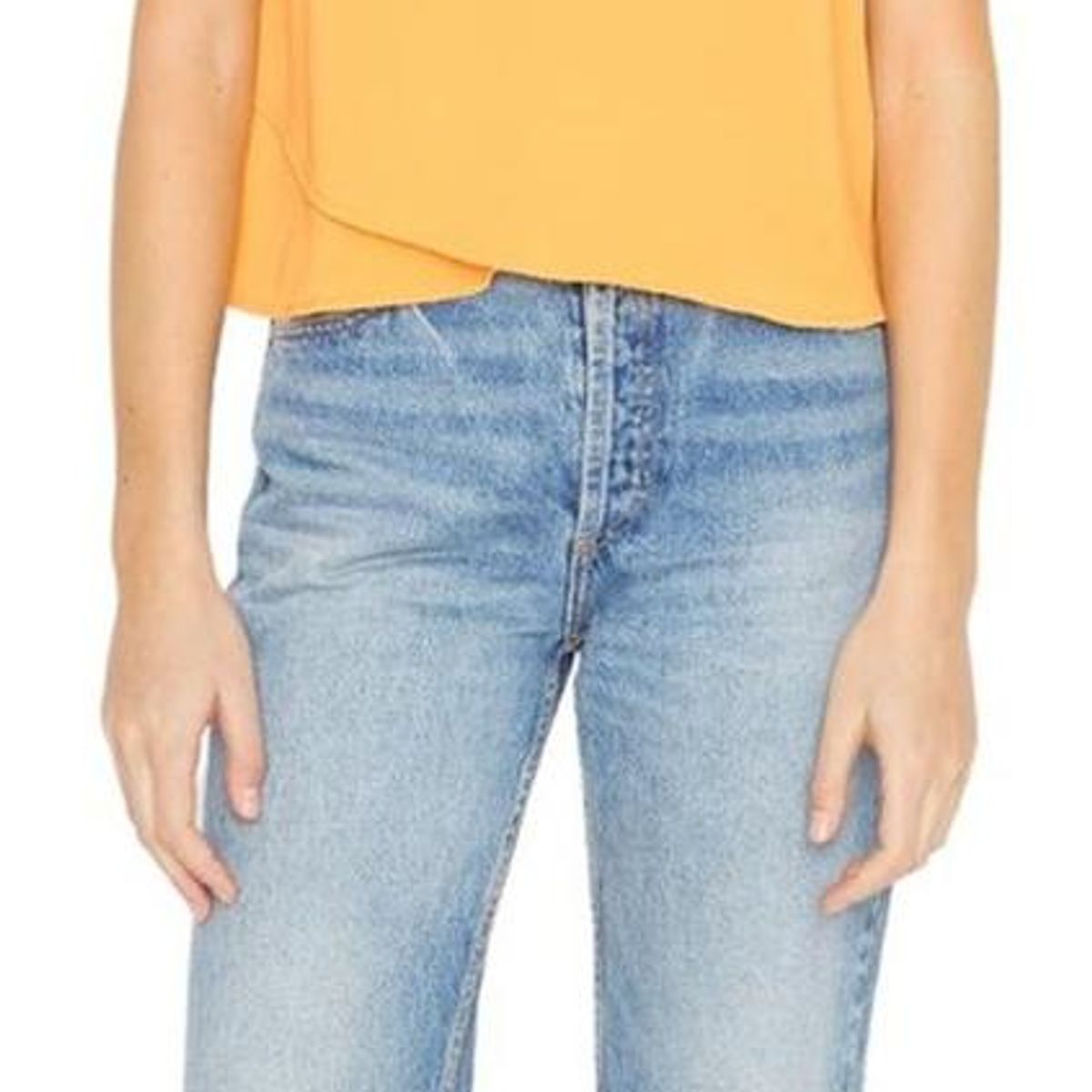 JACINTA TIENDA - Polera Sara manga corta III amarilla Jacinta Tienda