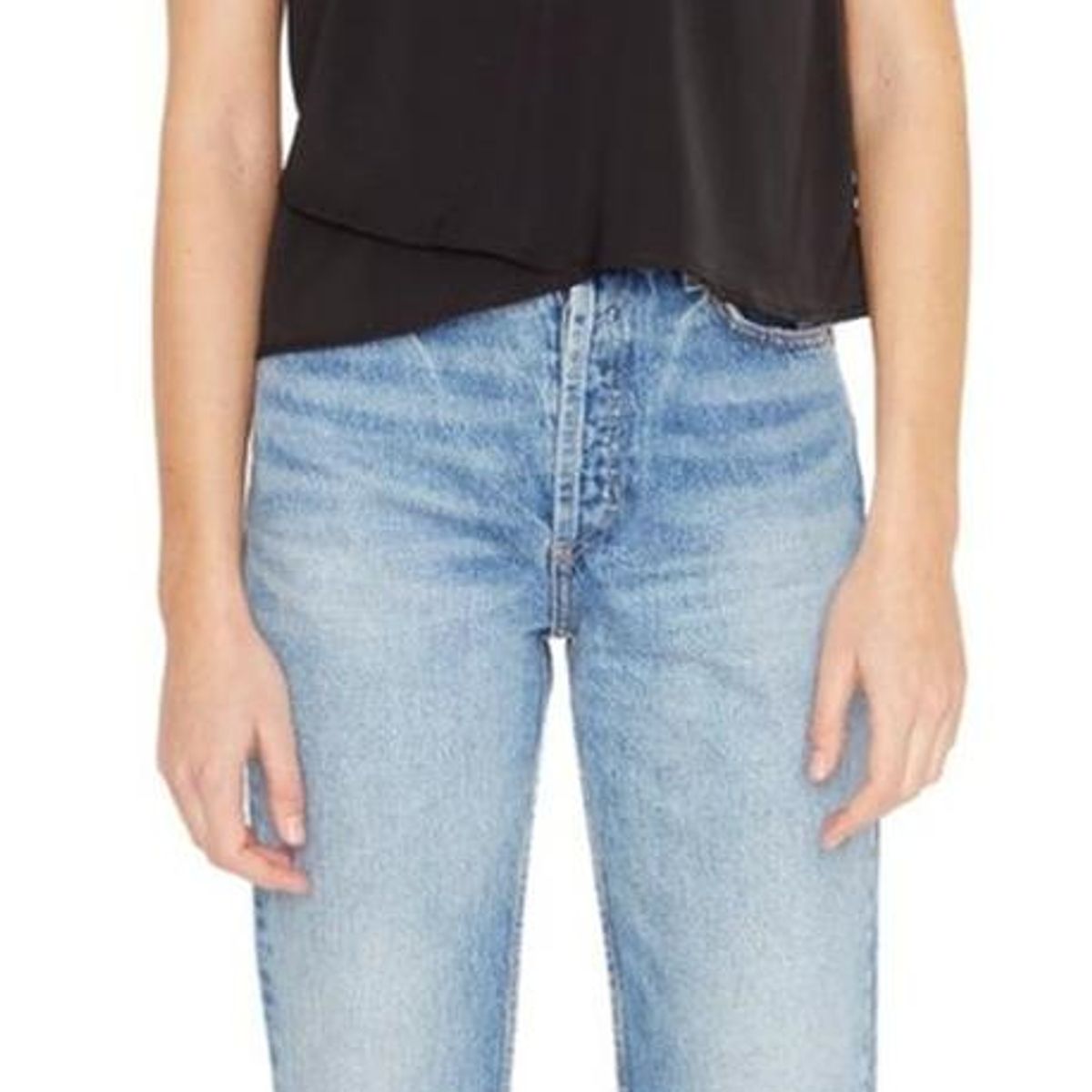 JACINTA TIENDA - Polera Sara manga corta III negra Jacinta Tienda