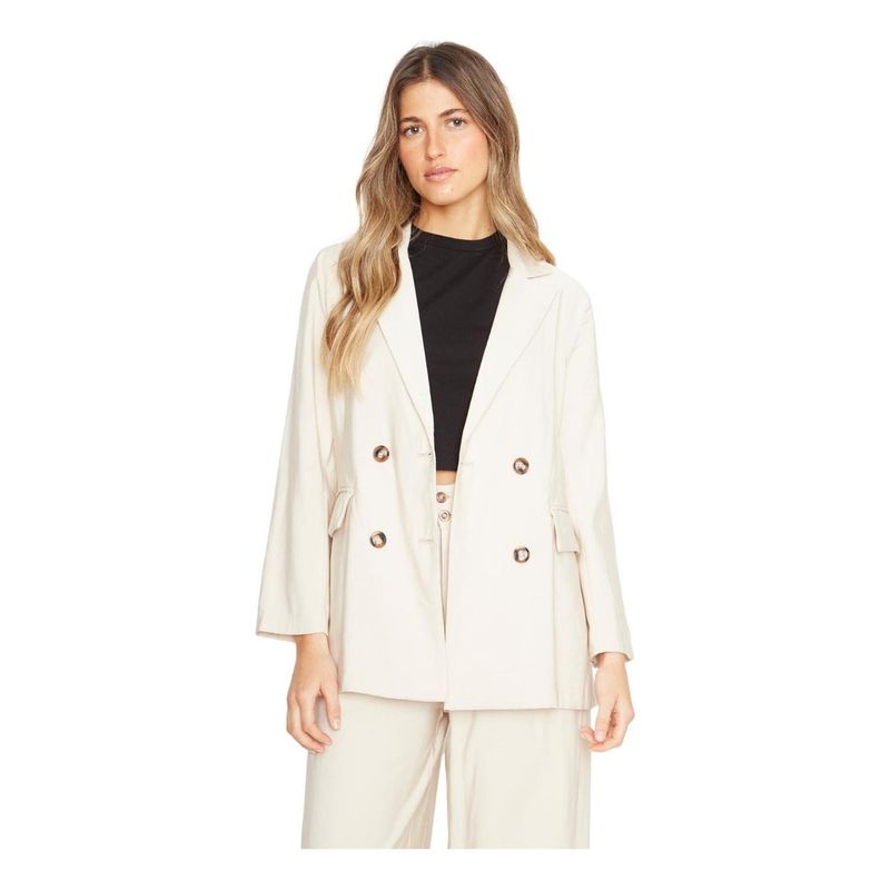 JACINTA TIENDA - Blazer Laura II crudo Jacinta Tienda
