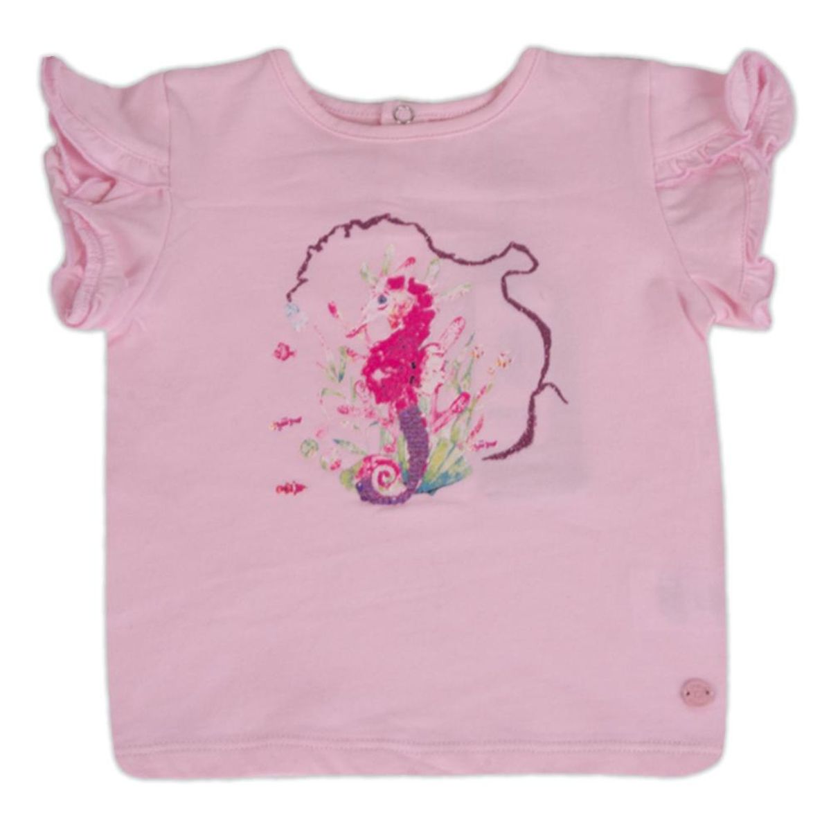 PILLIN - Polera Bebe Niña Rosado Pillin PILLIN