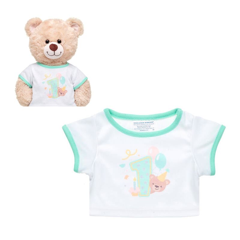 BUILD A BEAR - Polera Primer Cumpleaños Build-A-Bear