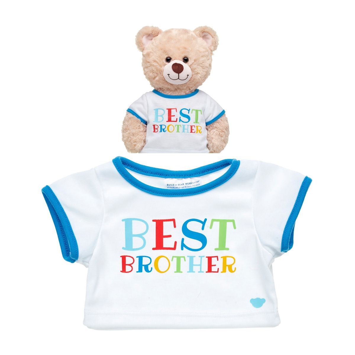 BUILD A BEAR - Polera Build a Bear mejor hermano para peluche