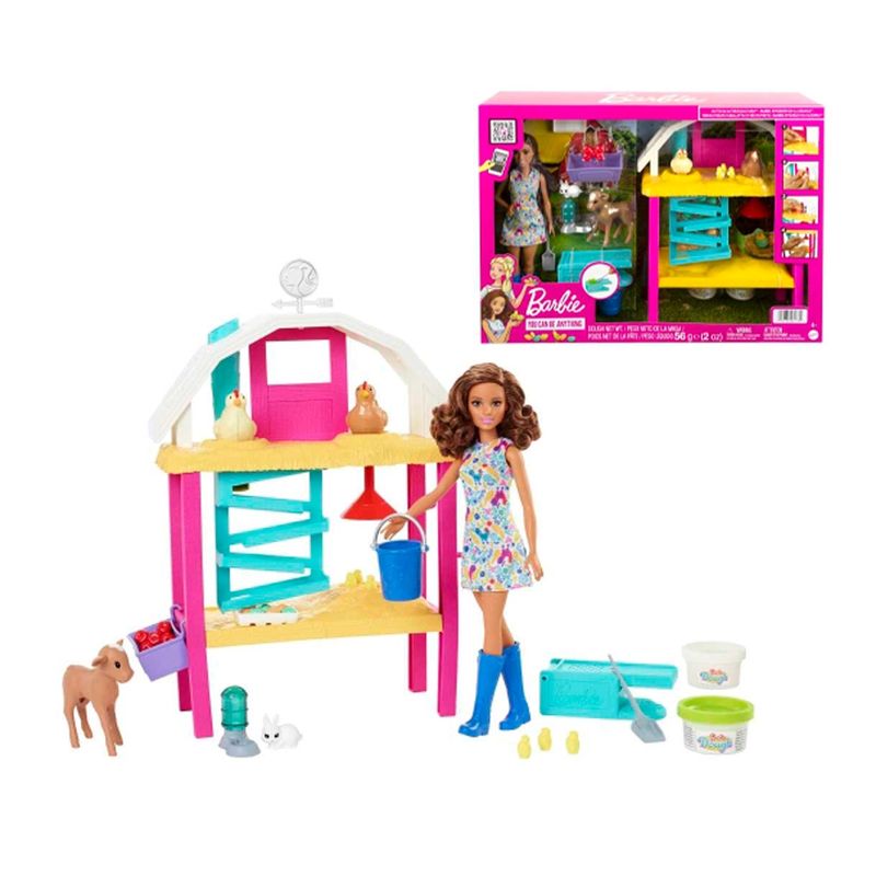 BARBIE - Barbie Set De Diversión En La Granja