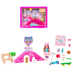 BARBIE - Set De Juego Skipper Pista De Patinaje