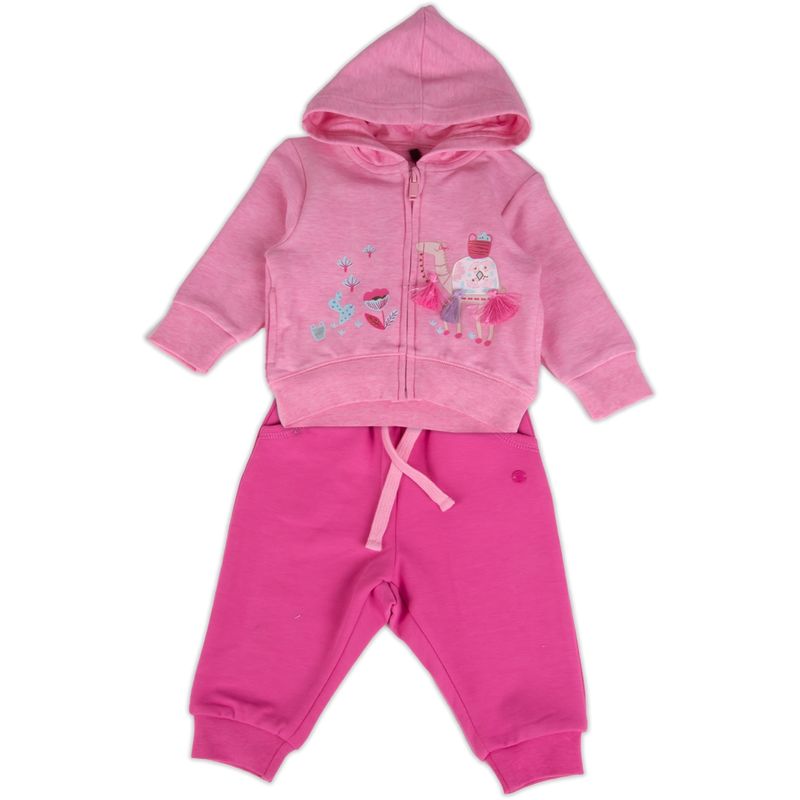 PILLIN - Conjunto Buzo Bebe Niña Rosado Pillin PILLIN