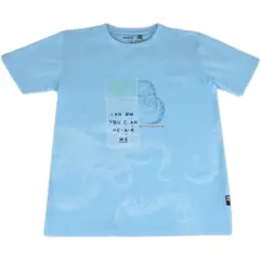 PILLIN - Polera Niño Turquesa