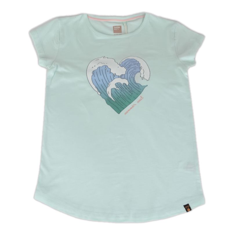 PILLIN - Polera Manga Corta Niña Verde Pillin PILLIN